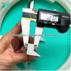Gioăng silicon trắng chữ L 23x18x10 Gioăng silicon trắng chữ L 23x18x10