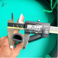 Gioăng cao su EPDM chữ D 25x15x10 Gioăng cao su EPDM chữ D 25x15x10
