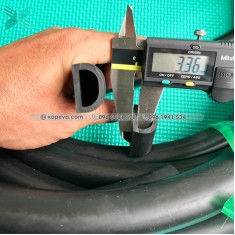 Gioăng cao su EPDM chữ D 25x15x10 Gioăng cao su EPDM chữ D 25x15x10