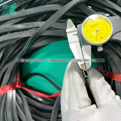 Gioăng cao su EPDM chữ U 9.6x5.6x1.3