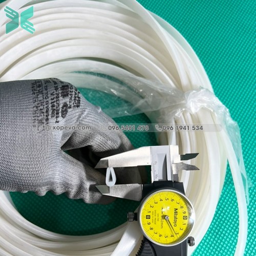 Gioăng silicon chữ U 6x12.5x1.5