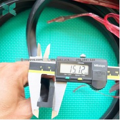 Gioăng cao su thường đen chữ L 15x20x5