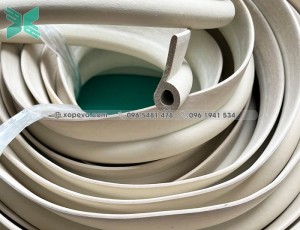 Gioăng cao su xốp chữ P 10x20x4 Gioăng cao su xốp chữ P 10x20x4