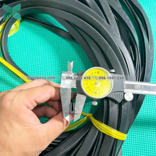 Gioăng cao su EPDM chữ U 6x11x2