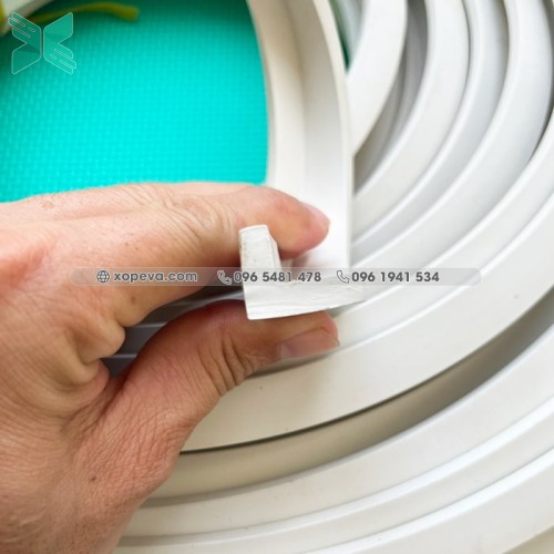 Gioăng cao su thường trắng chữ L 15x20x5