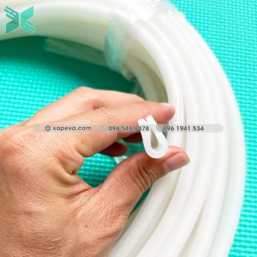 Gioăng silicon chữ U 8x15x2