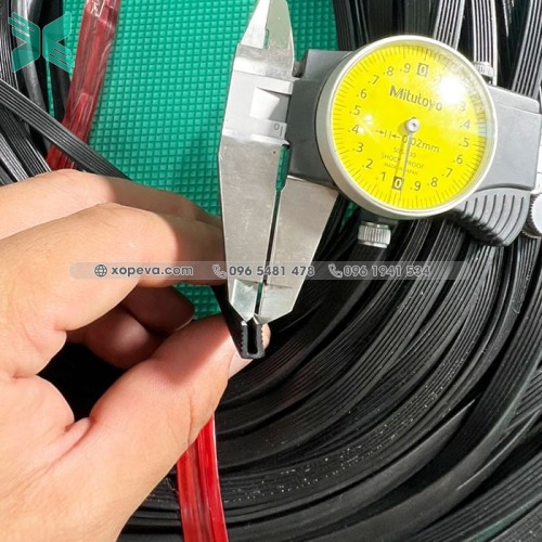 Gioăng cao su EPDM chữ U 5x6.8x2.2