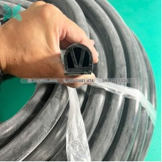 Gioăng silicon đen chữ E 27x28x3 Gioăng silicon đen chữ E 27x28x3