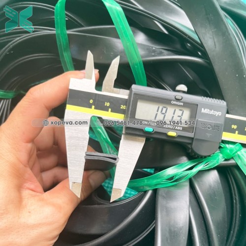 Gioăng cao su EPDM chữ U 19x4.5x1.5