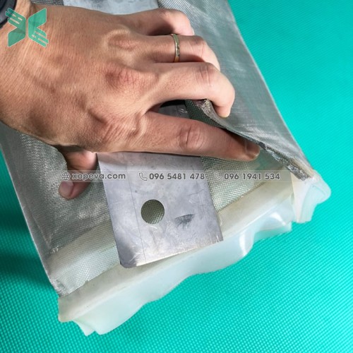 Gioăng silicon gắn lưới 15x20x4