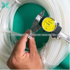 Gioăng silicon trắng trong vuông 6x6x1.5
