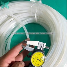 Gioăng silicon trắng trong vuông 6x6x1.5