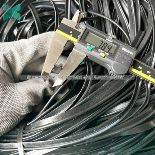 Gioăng cao su EPDM chữ P 8x3x1