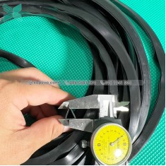 Gioăng cao su EPDM đen chữ U 10x10x8 Gioăng cao su EPDM đen chữ U 10x10x8