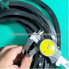Gioăng cao su EPDM đen chữ U 10x10x8 Gioăng cao su EPDM đen chữ U 10x10x8