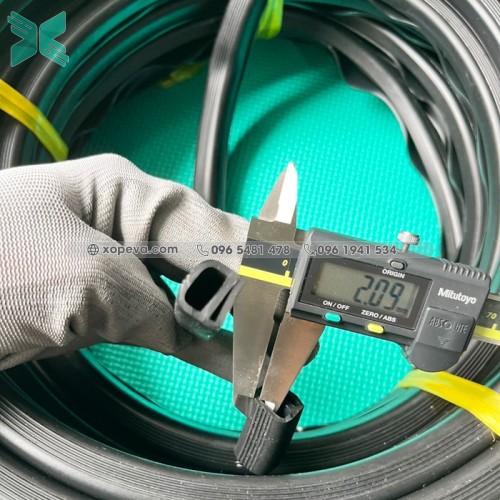 Gioăng cao su EPDM chữ E 16x14.5x2