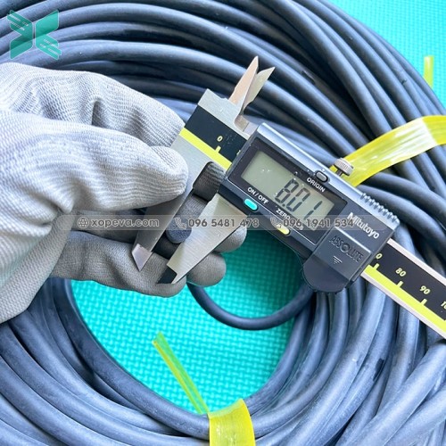 Gioăng cao su xốp EPDM phi 8