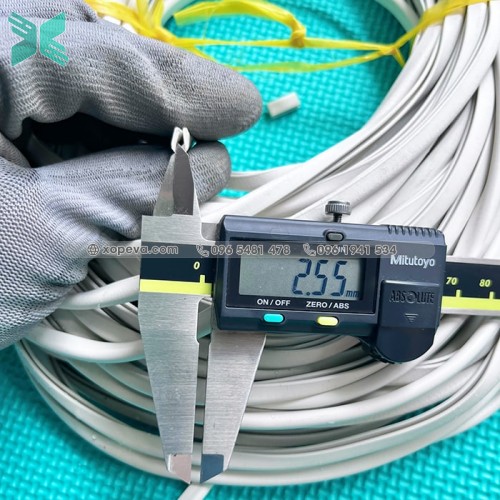 Gioăng cao su EPDM màu trắng 4x6x1