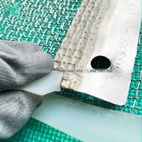Gia công silicon trắng tấm lưới 12x21.1x5