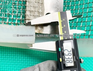 Gia công silicon trắng tấm lưới 12x21.1x5 Gia công silicon trắng tấm lưới 12x21.1x5