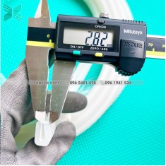 Gioăng silicon trắng chữ U 9.6x15.2x3 Gioăng silicon trắng chữ U 9.6x15.2x3