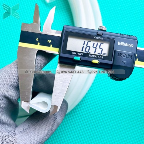 Gioăng silicon chữ U 10x16x2