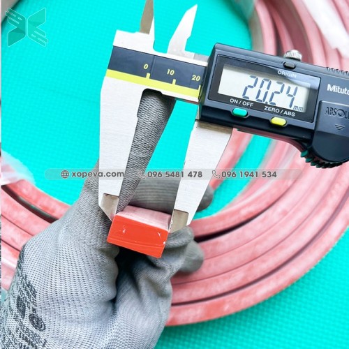 Gioăng silicon đỏ chữ nhật 10x20