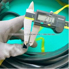 Gioăng cao su thường chữ U 12x12x2 Gioăng cao su thường chữ U 12x12x2