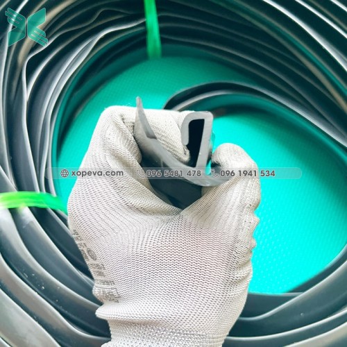 Gioăng cao su EPDM chữ J 39.9x24.3x2