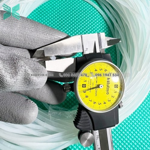 Gioăng silicon trắng phi 3