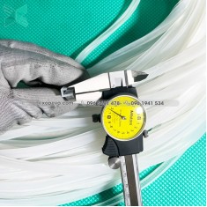 Gioăng silicon trắng chữ U 7x9x5 Gioăng silicon trắng chữ U 7x9x5