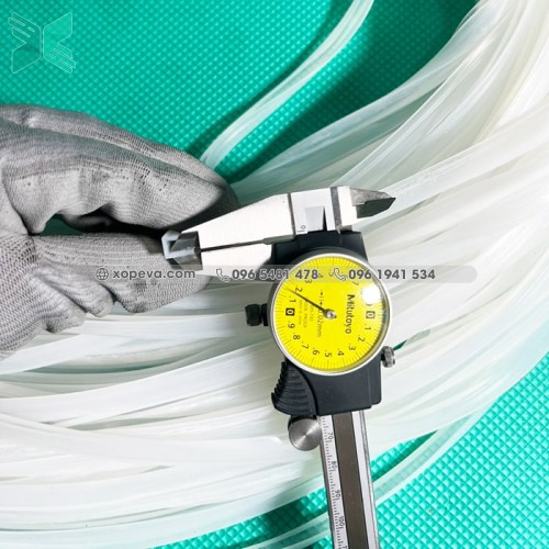 Gioăng silicon trắng chữ U 7x9x5