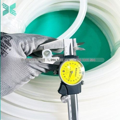 Gioăng silicon trắng trong 13x13.5x1.6