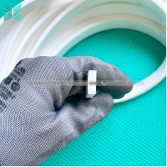 Gioăng silicon trắng 5x15 Gioăng silicon trắng 5x15