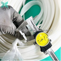 Gioăng silicon trắng chữ I 30x6
