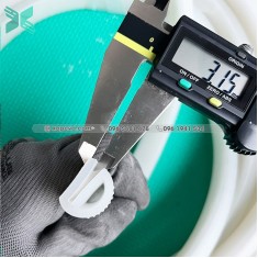 Gioăng silicon chữ E 16x19.6x3