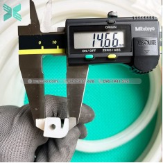 Gioăng silicon trắng 12x15x1.8