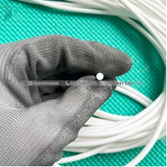 Gioăng silicon trắng đục phi 4