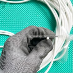 Gioăng silicon trắng đục phi 5