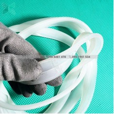 Gioăng silicon trắng nối nhiệt chữ U 6.5x21x4.5