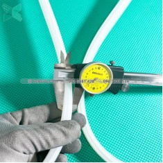 Gioăng silicon trắng nối nhiệt chữ U 10x24x3.8