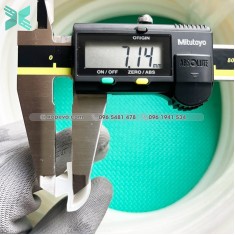 Gioăng silicon trắng chữ D 10x15x1.5
