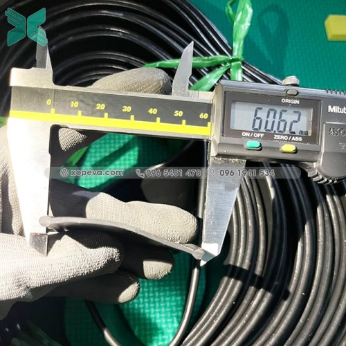 Gioăng cao su EPDM chữ P 60x4x1.8