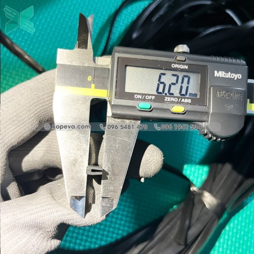 Gioăng cao su EPDM chữ U 3.4x6x1