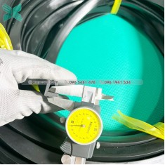 Gioăng cao su EPDM chữ U 16x18x3