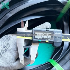 Gioăng cao su EPDM chữ U 22x11x2