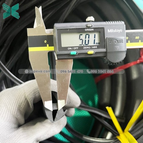 Gioăng cao su EPDM chữ H 28.7x20x5