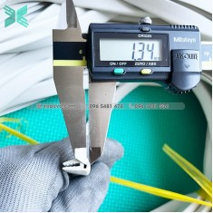 Gioăng cao su EPDM trắng chữ U 6.5x13.8x1.6