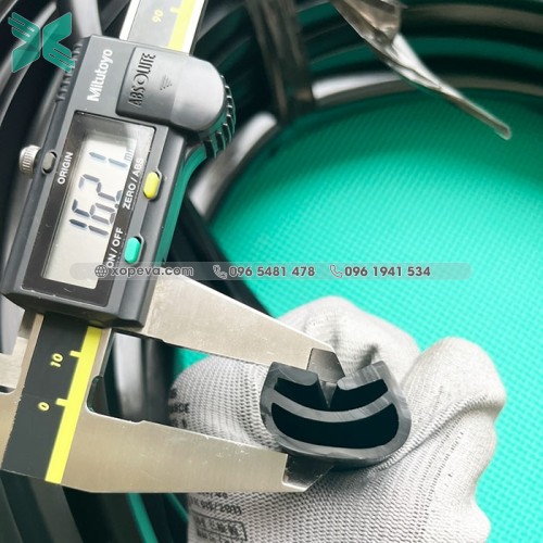 Gioăng cao su EPDM chữ D 18x27x2.5