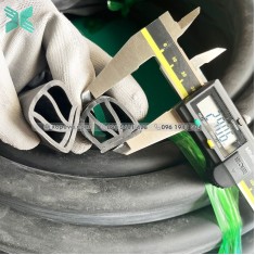 Gioăng cao su EPDM chữ D 26x29x2